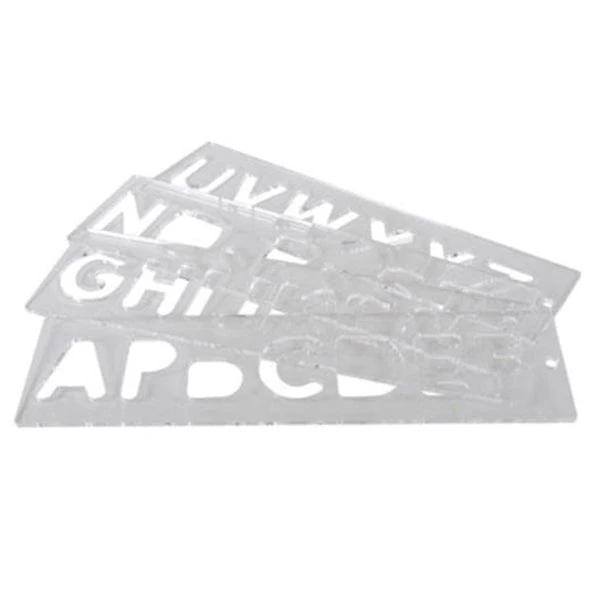 Template Set - LETTERS, Uppercase
